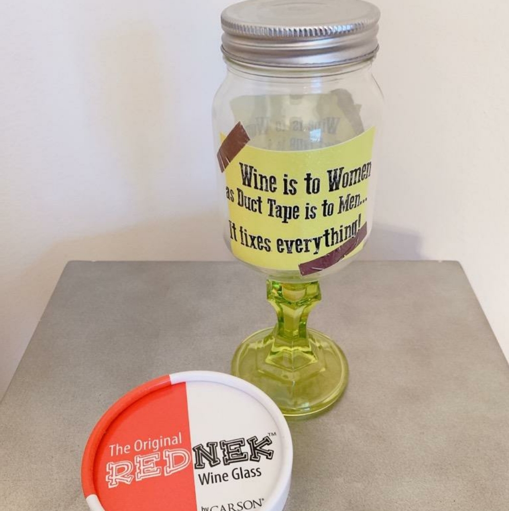 RedNek Wine Glass